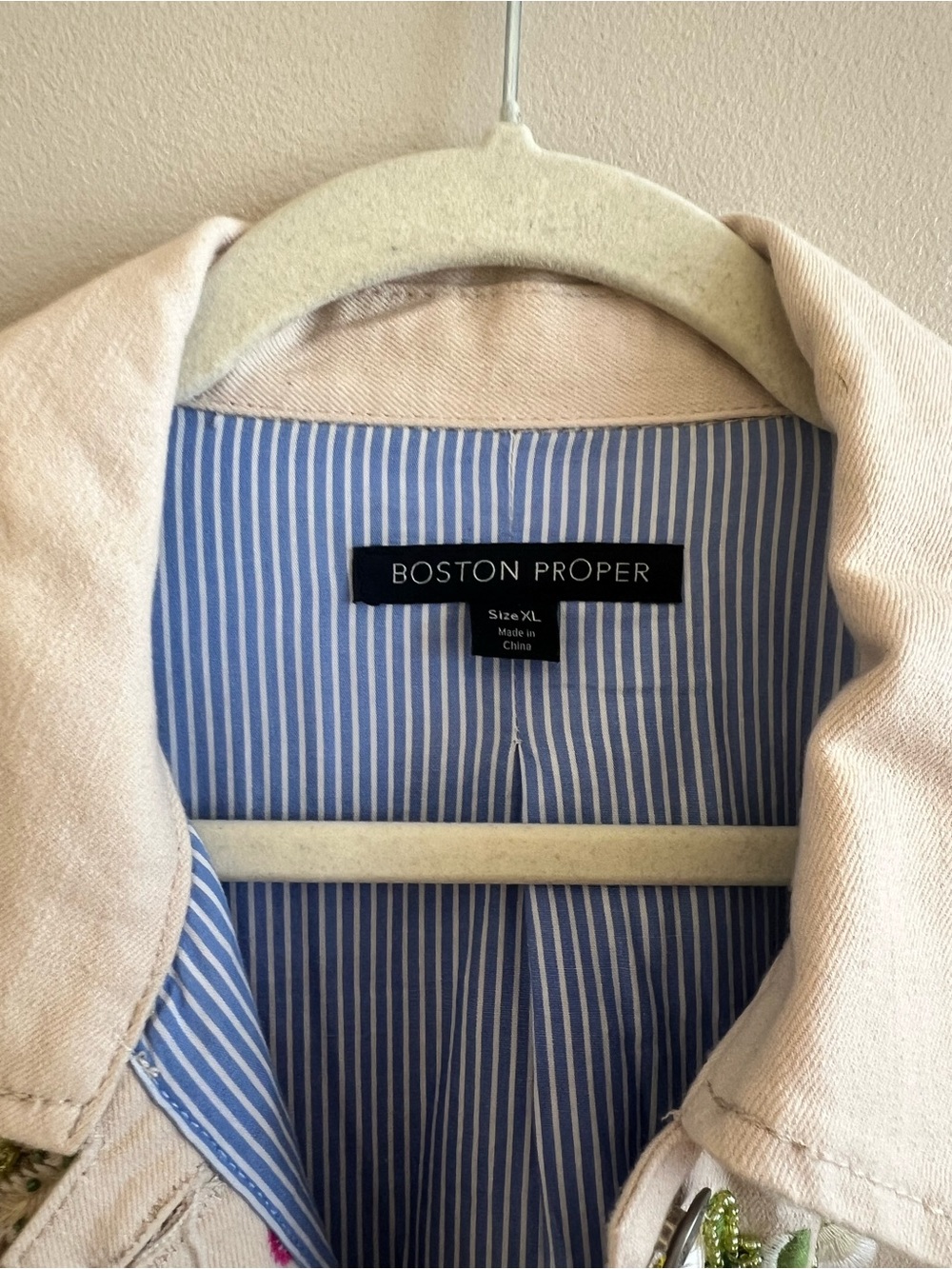 Boston Proper Denim Jacket - Picture 5 of 8
